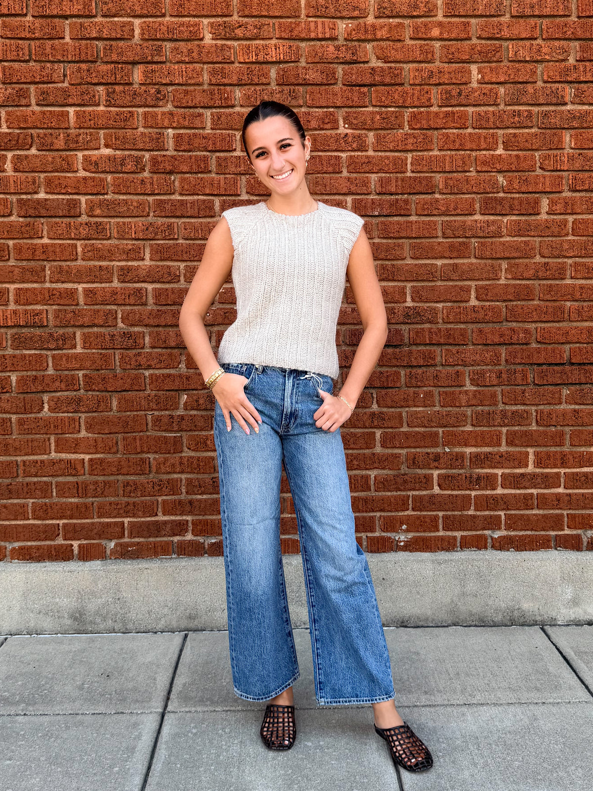 Larsen Relaxed Flare Ankle Jean by Pistola