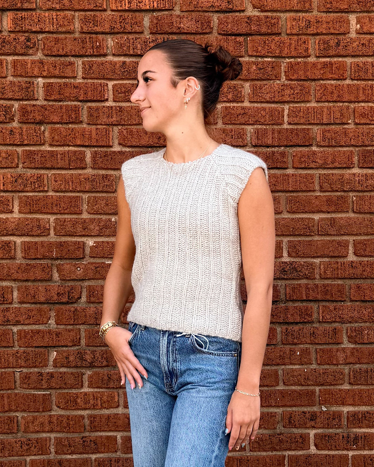 Sleeveless Sweater