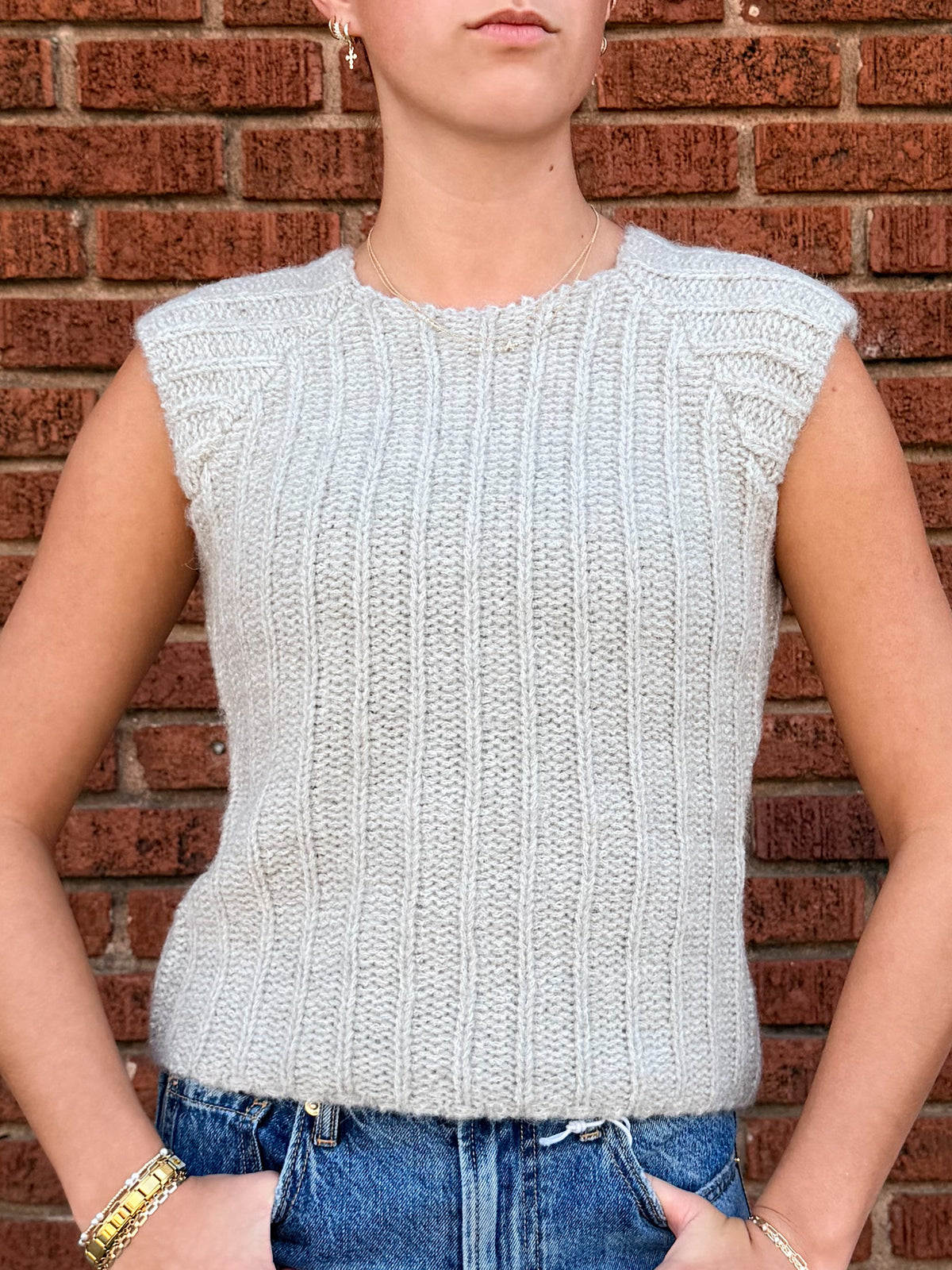 Sleeveless Sweater