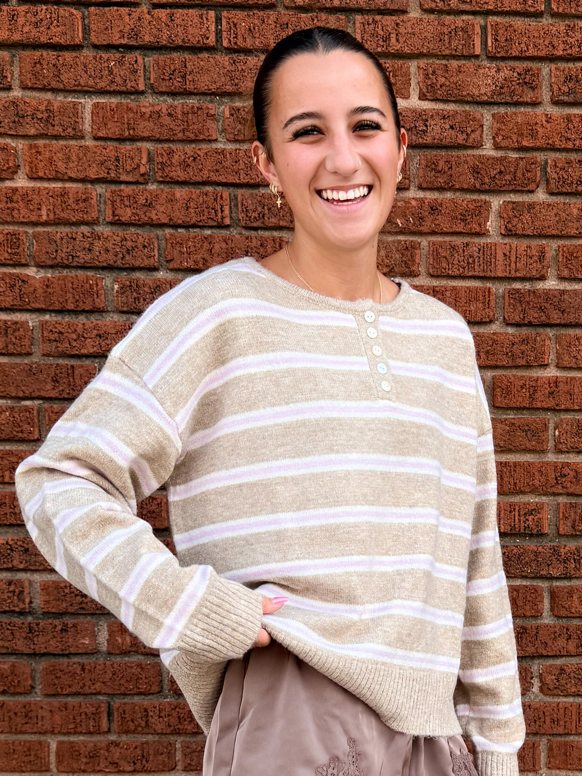 Indy Henley Sweater