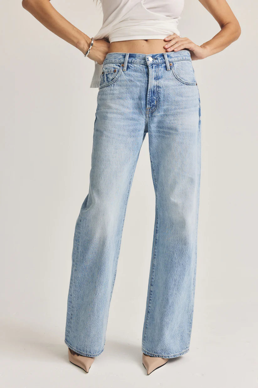Larsen Relaxed Flare by Pistola in Mellow Light Wash