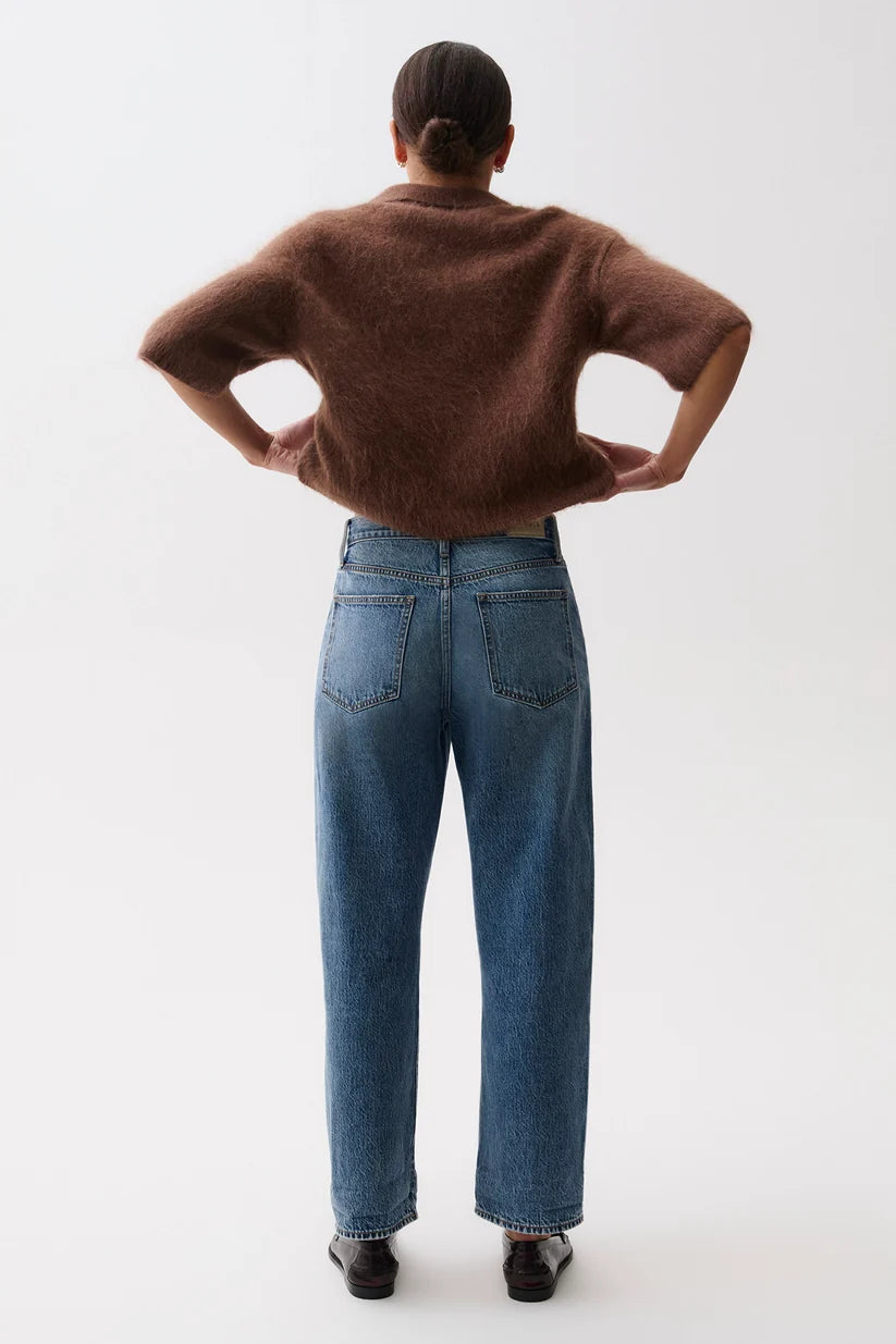 Donny Rolled-Hem Boyfriend Jean by Pistola