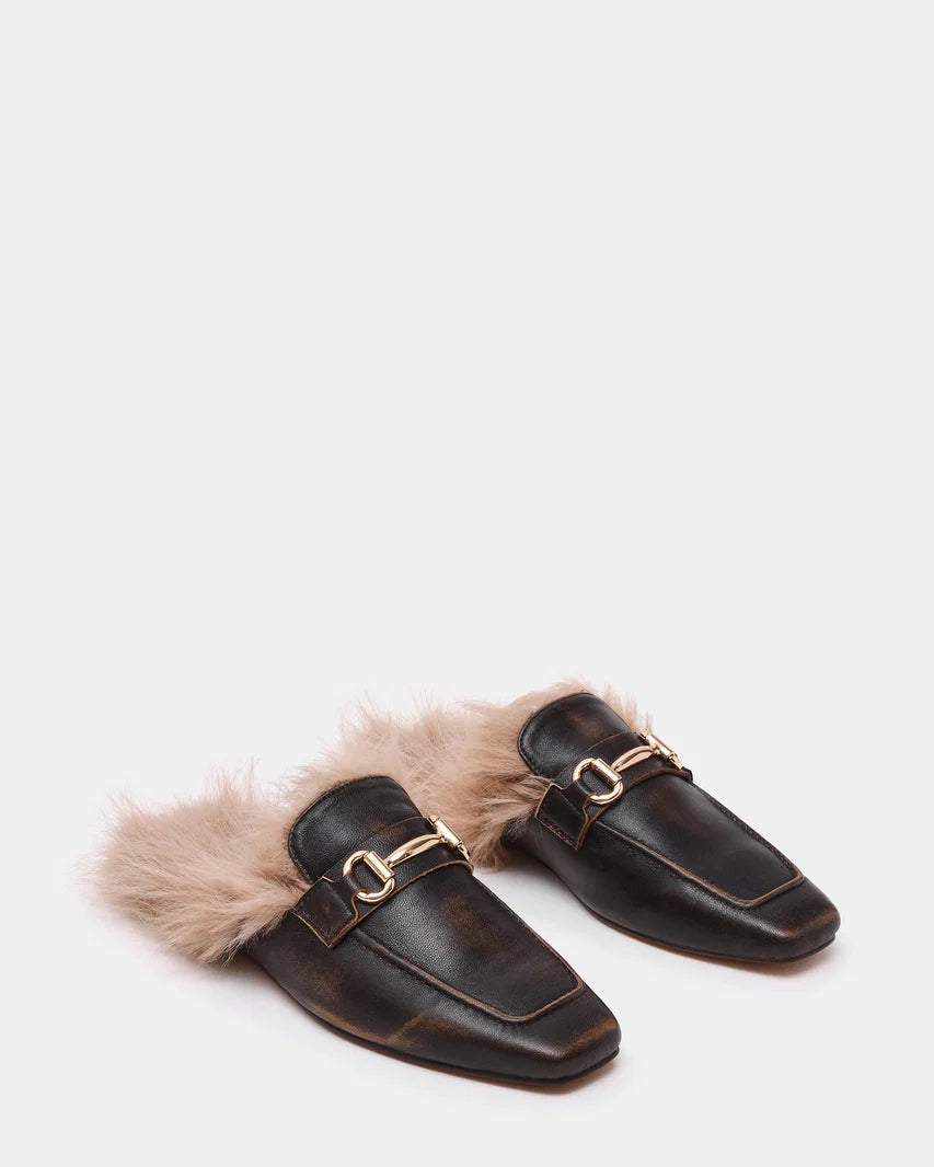 Romeo Faux Fur Mule by Steve Madden