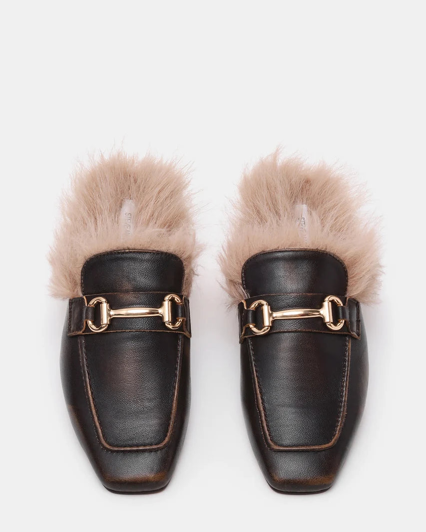 Romeo Faux Fur Mule by Steve Madden