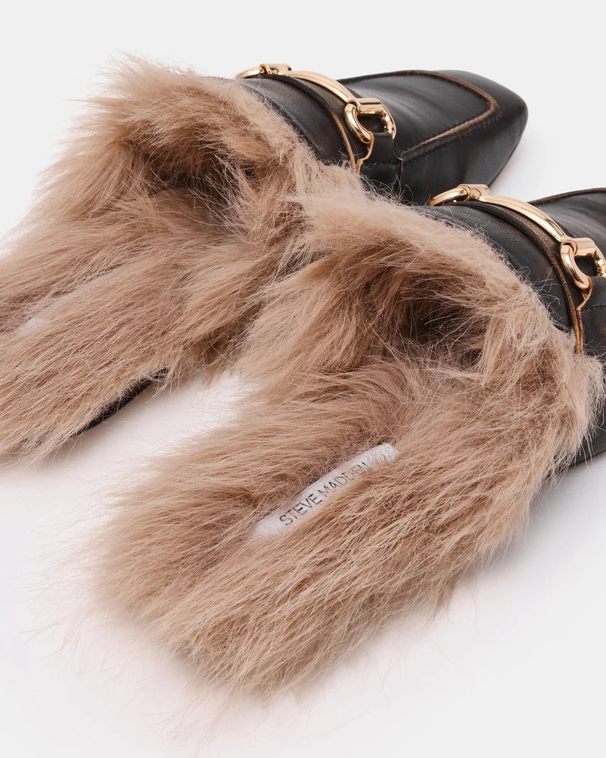 Romeo Faux Fur Mule by Steve Madden
