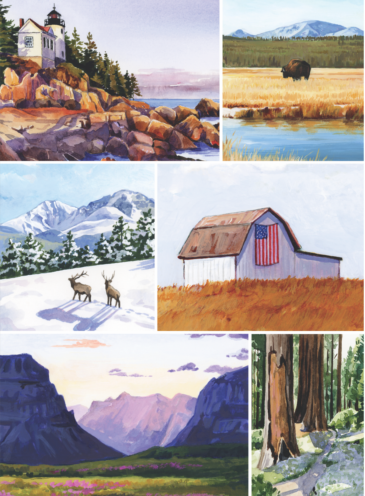 Land that I Love 500 Piece American landscapes Puzzle