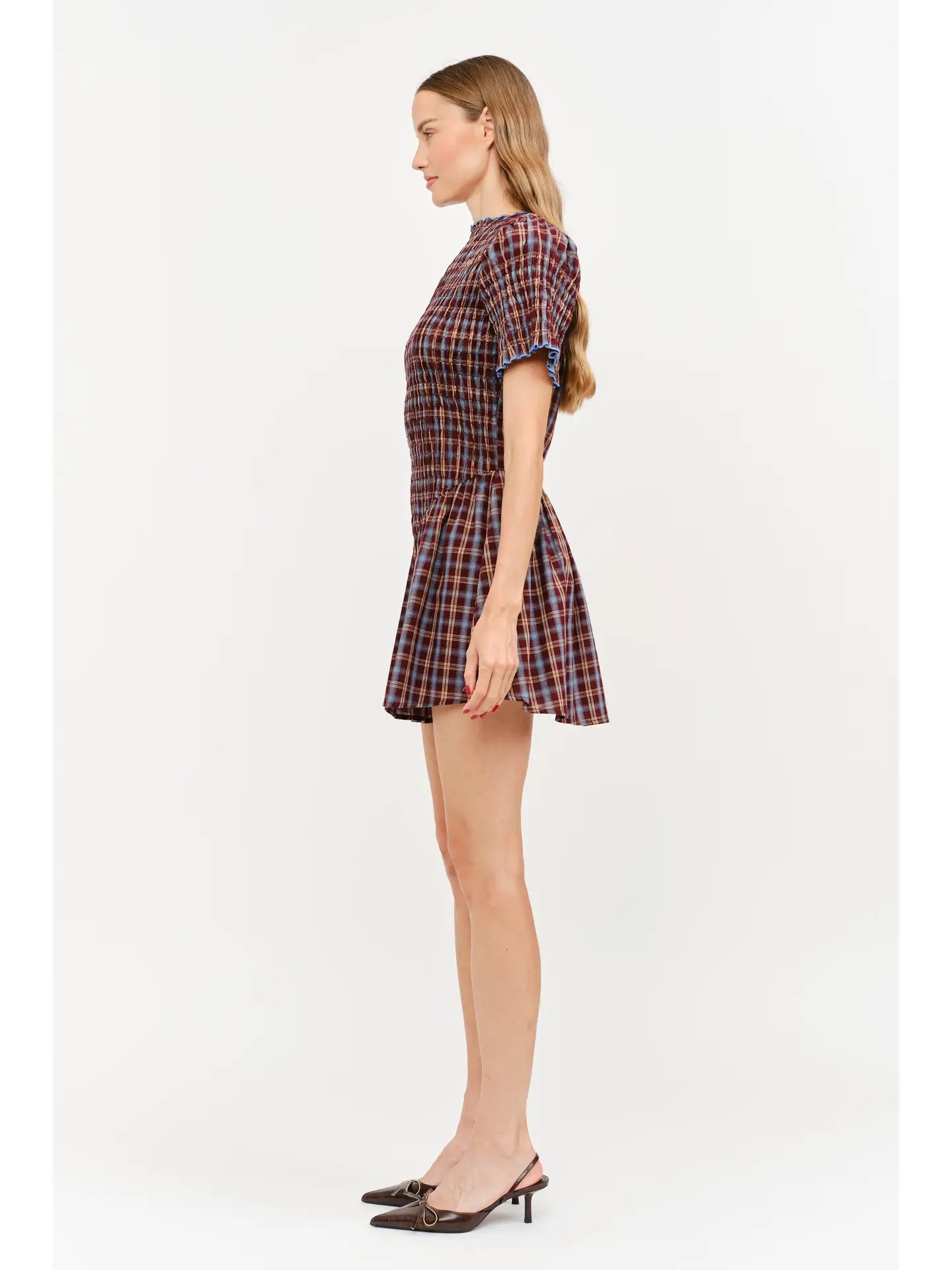 Ophelia Plaid Dress