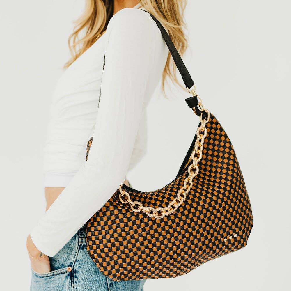 Sienna Slouchy Woven Shoulder Bag - TOP SELLER