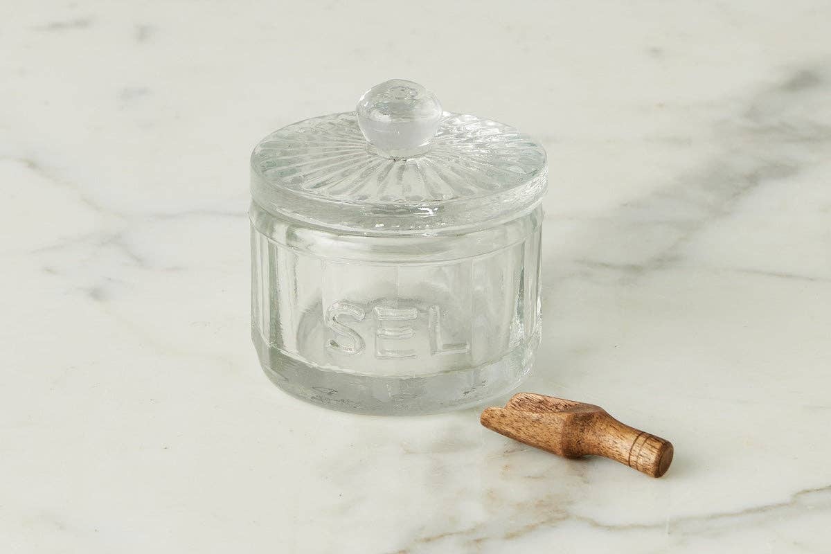 Glass Salt Cellar