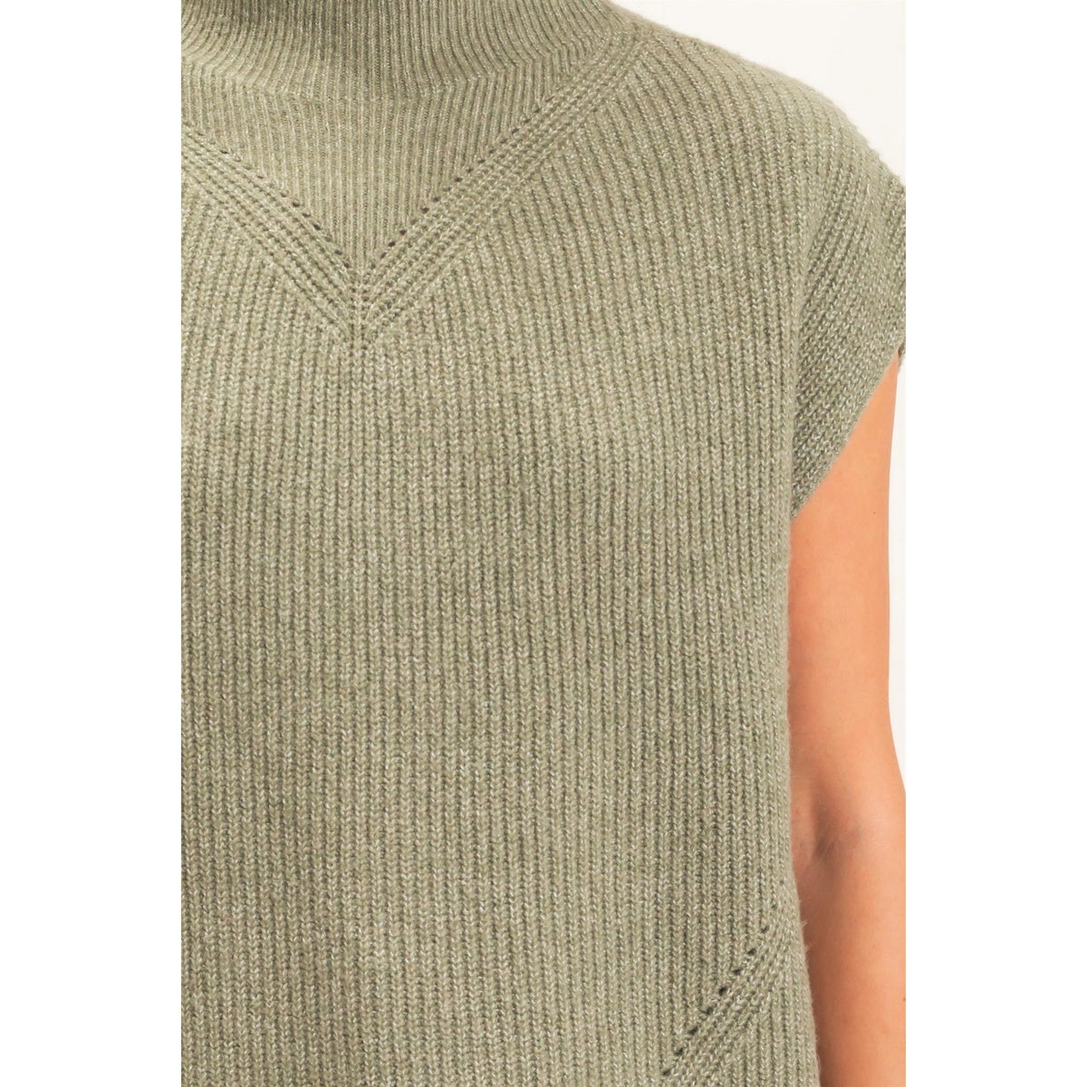 Stella Mock Neck Sweater