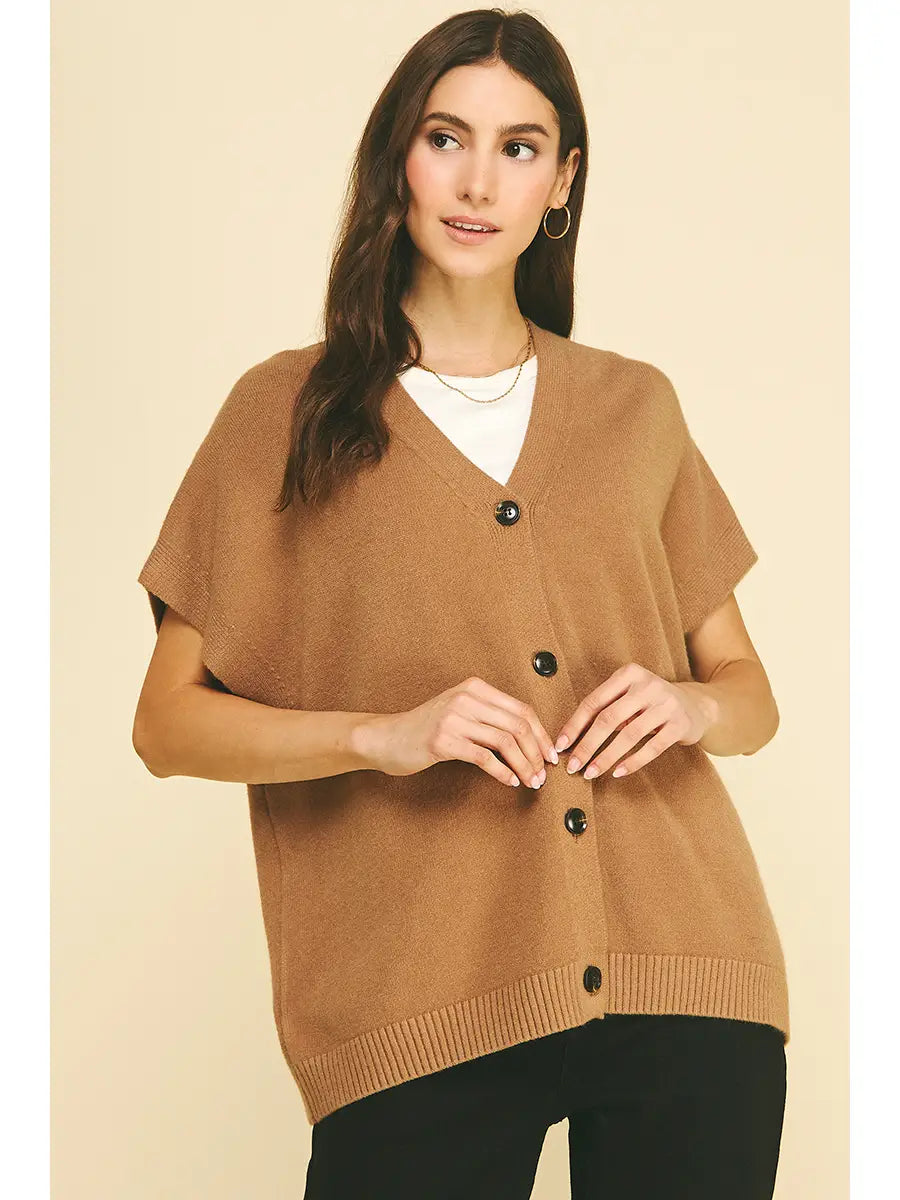 Josie Oversized Sweater Vest