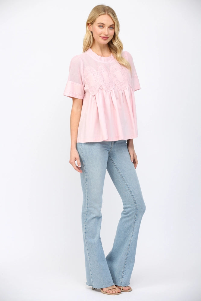 Mesh Blouse