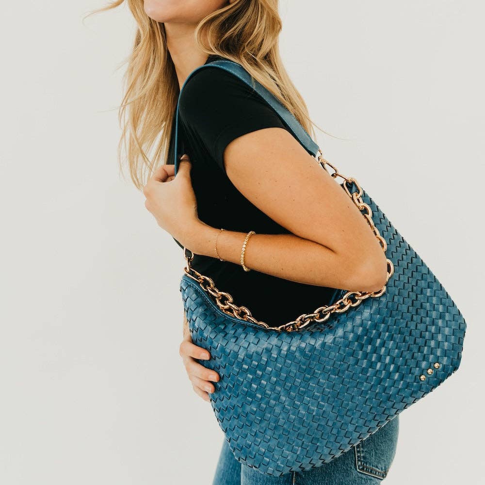 Sienna Slouchy Woven Shoulder Bag - TOP SELLER