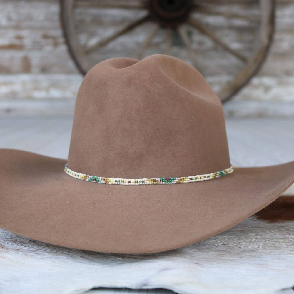 Western Beaded Hat Band
