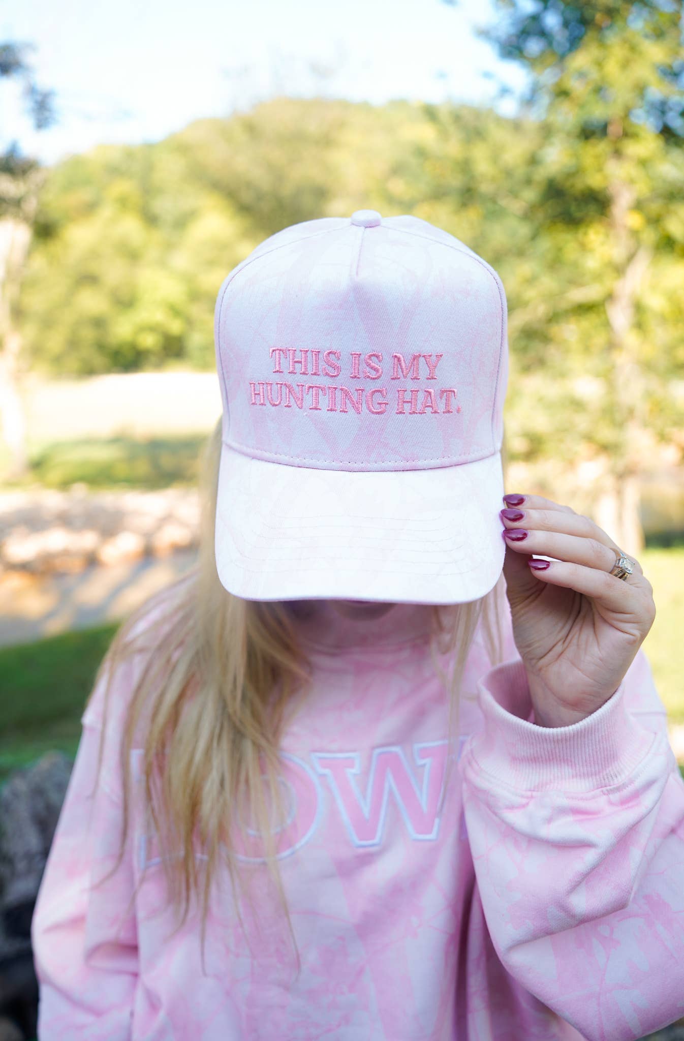 This is My Hunting Hat. - Camo Trucker Hat