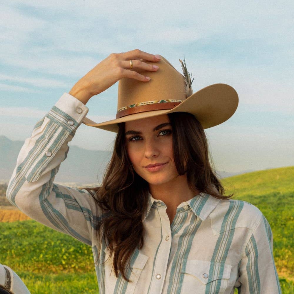 Western Beaded Hat Band