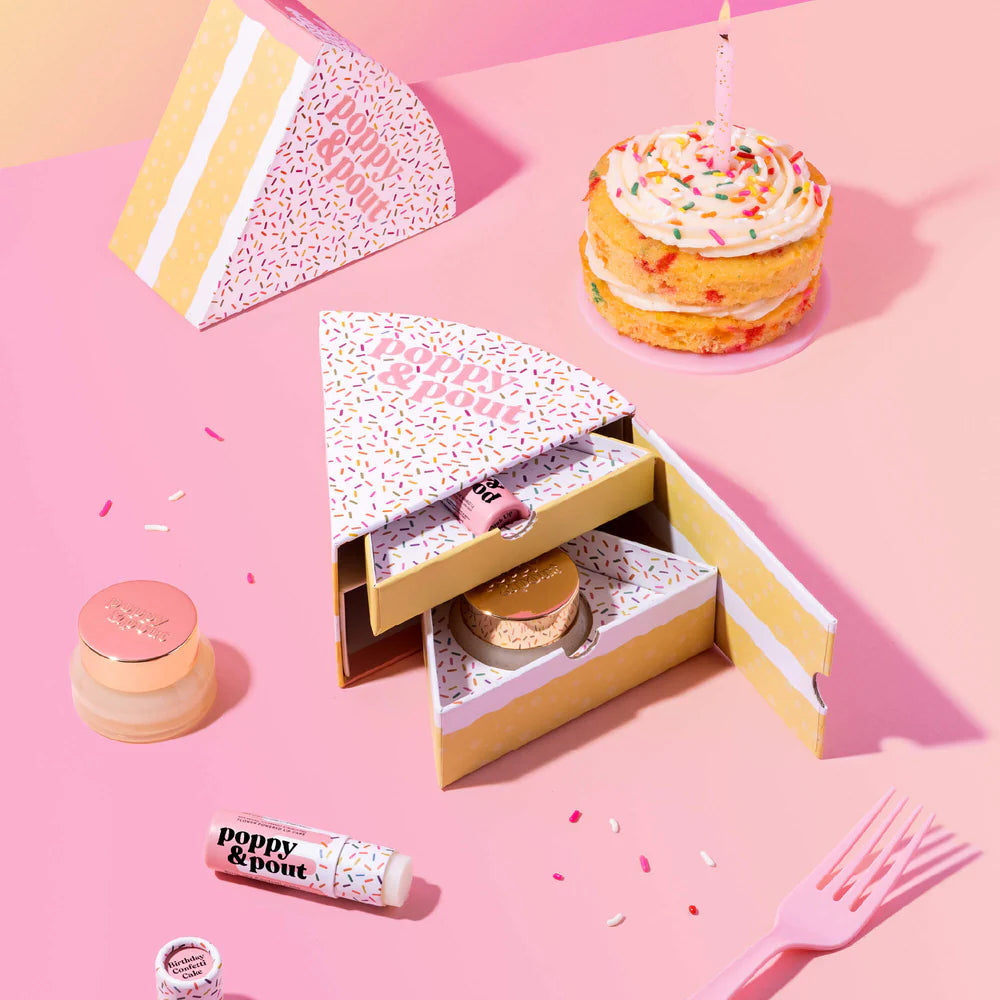 Birthday Confetti Cake Gift Set