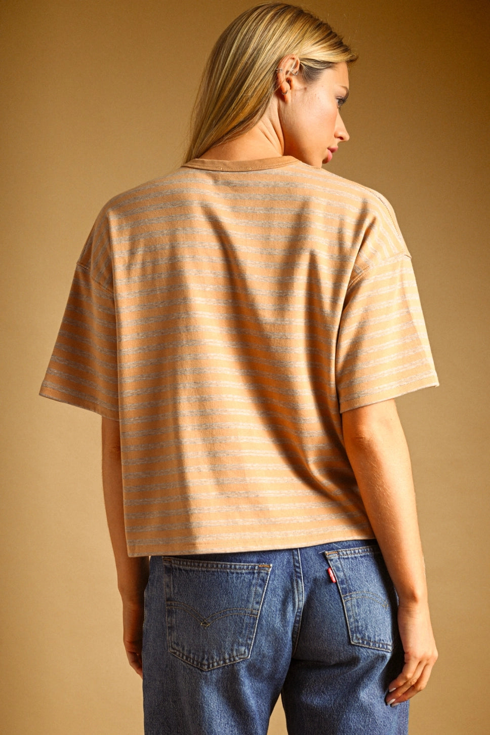 Ellis Double Striped Top