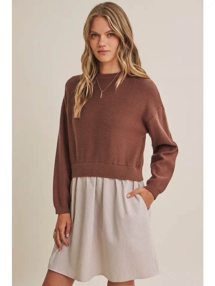 Meet Me for Coffee Mini Dress