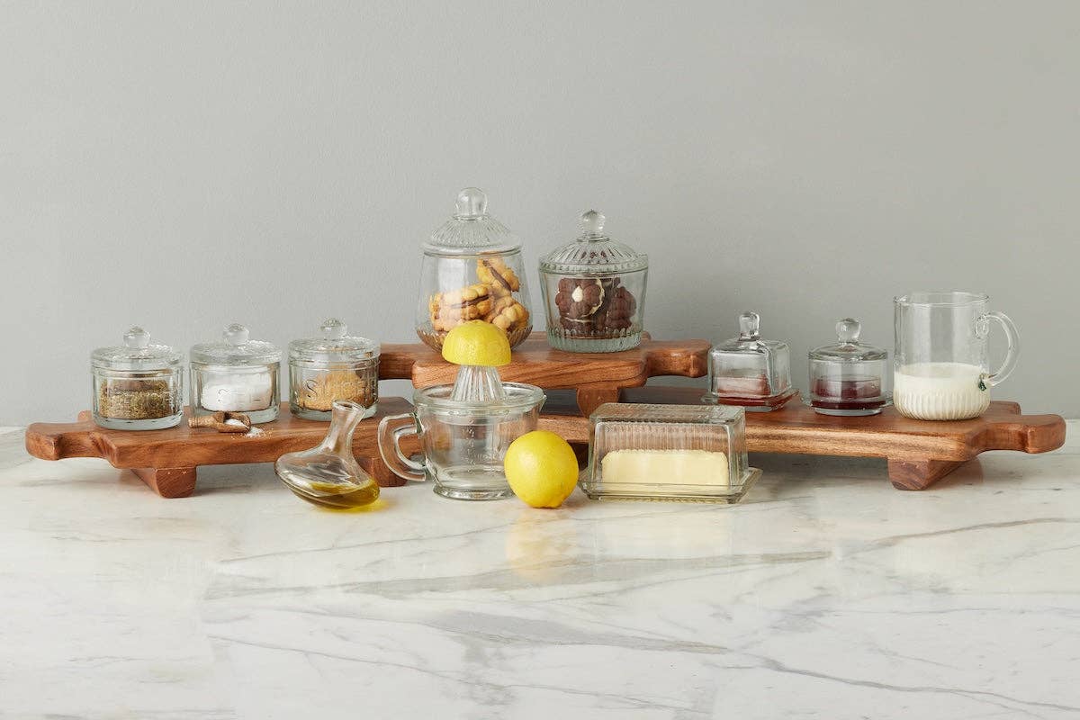 Glass Citrus Hand Press Juicer