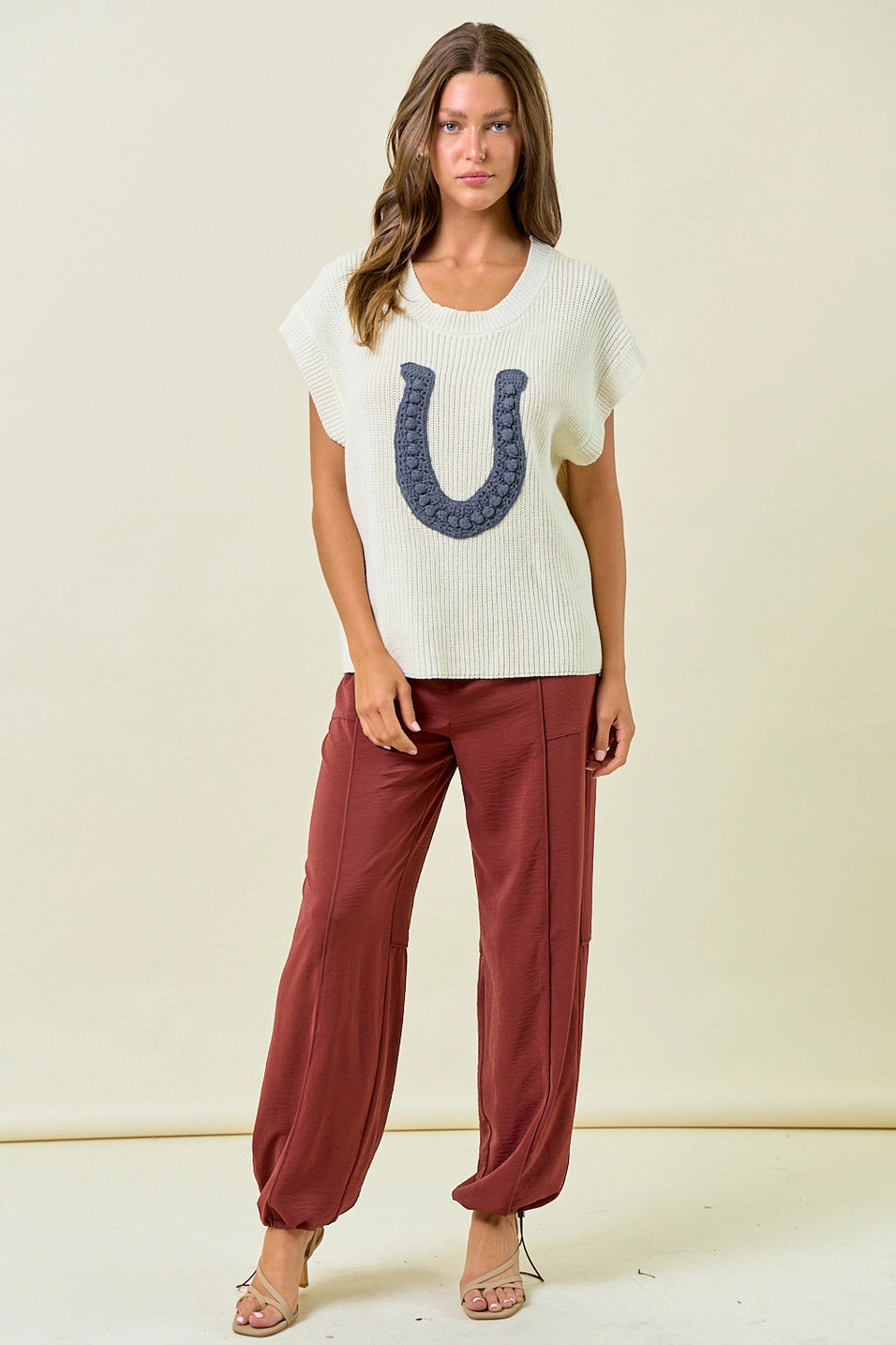 Horseshoe Sweater Vest