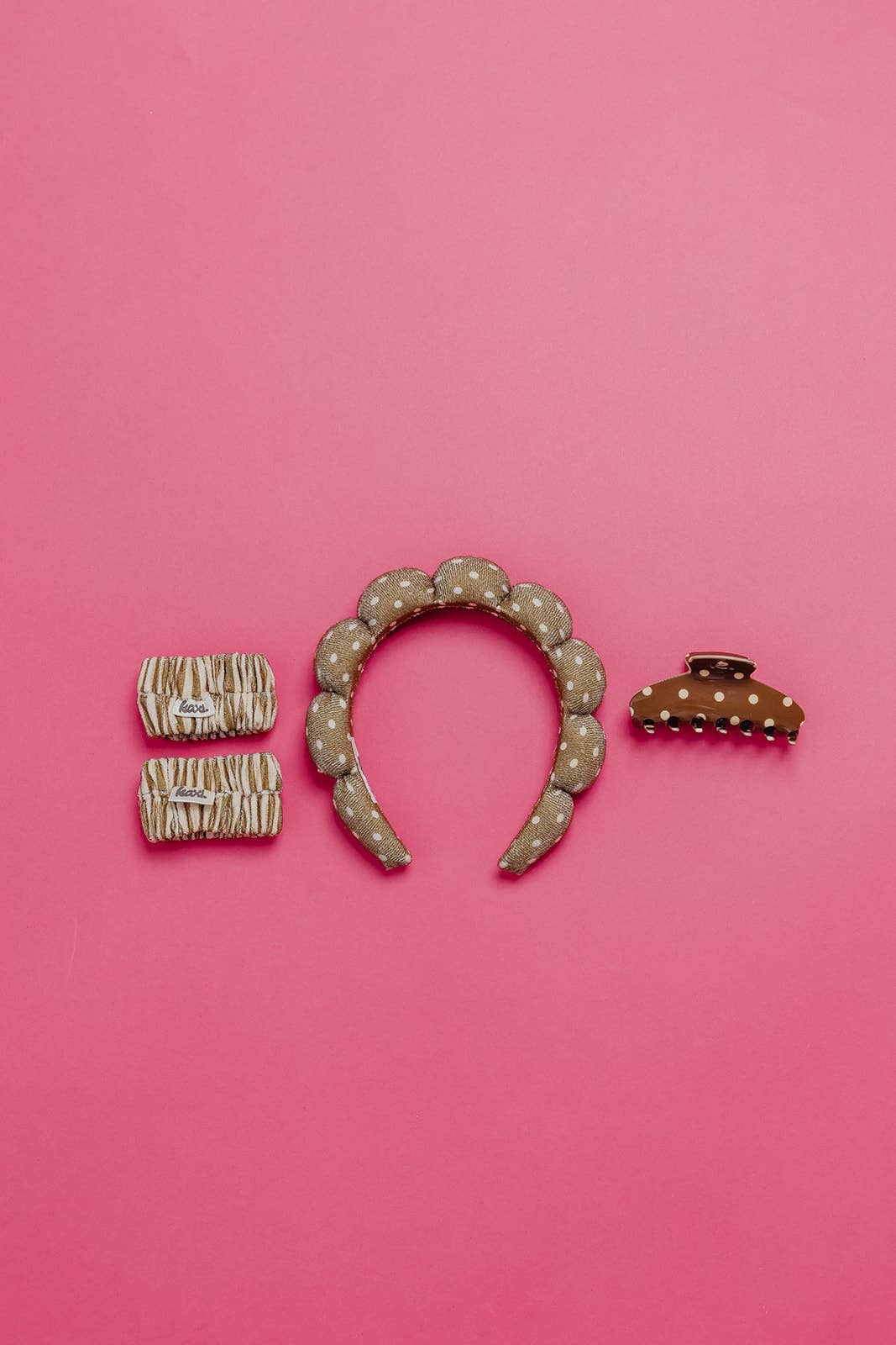 GRWM HEADBAND & WRISTBAND SET
