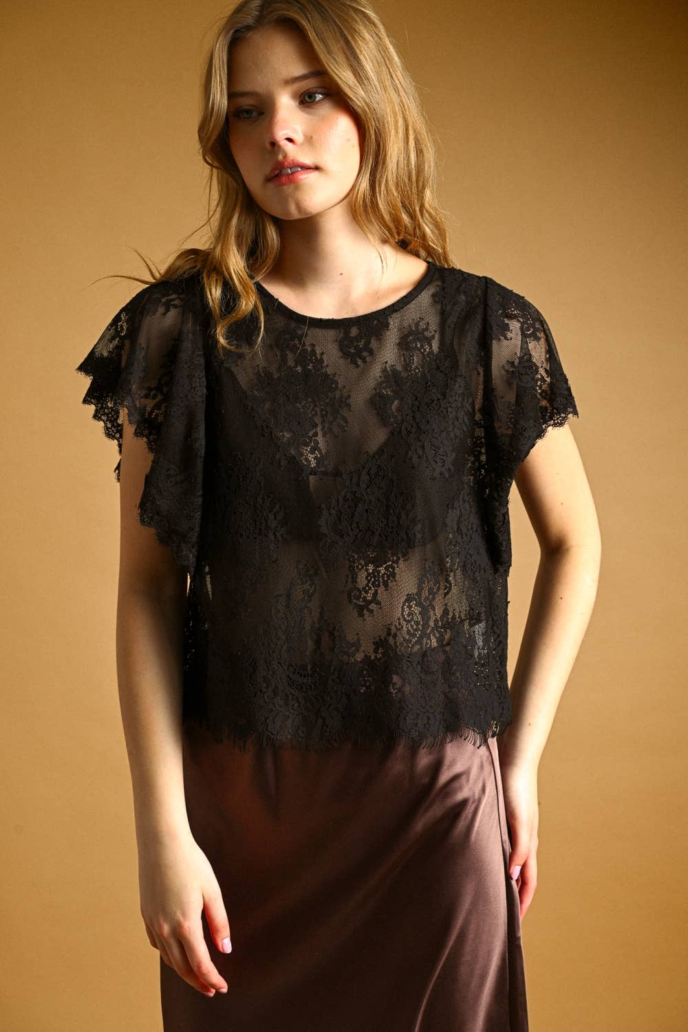 Camille Lace Top