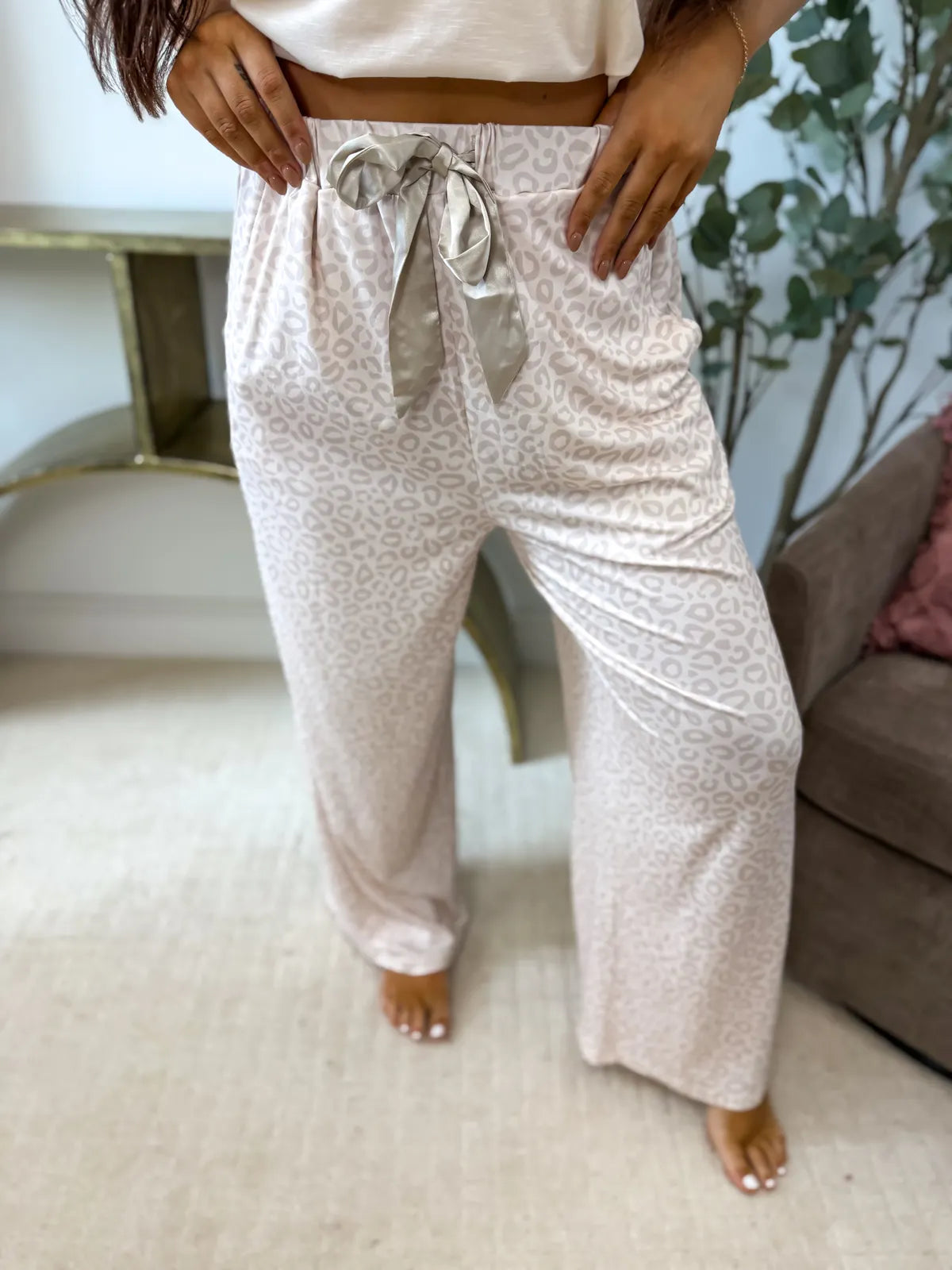 Leopard Short Sleeve PJ Set
