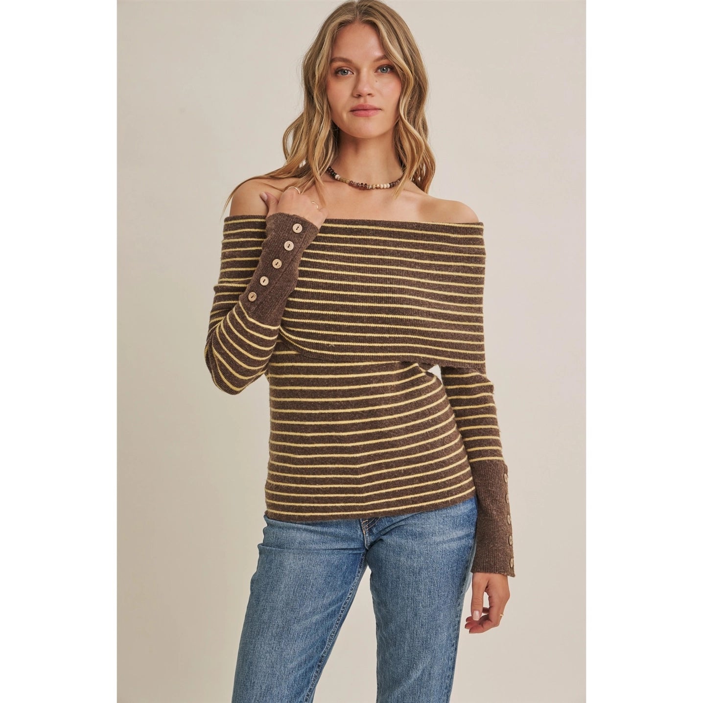The After Hours Off Shoulder Sweater