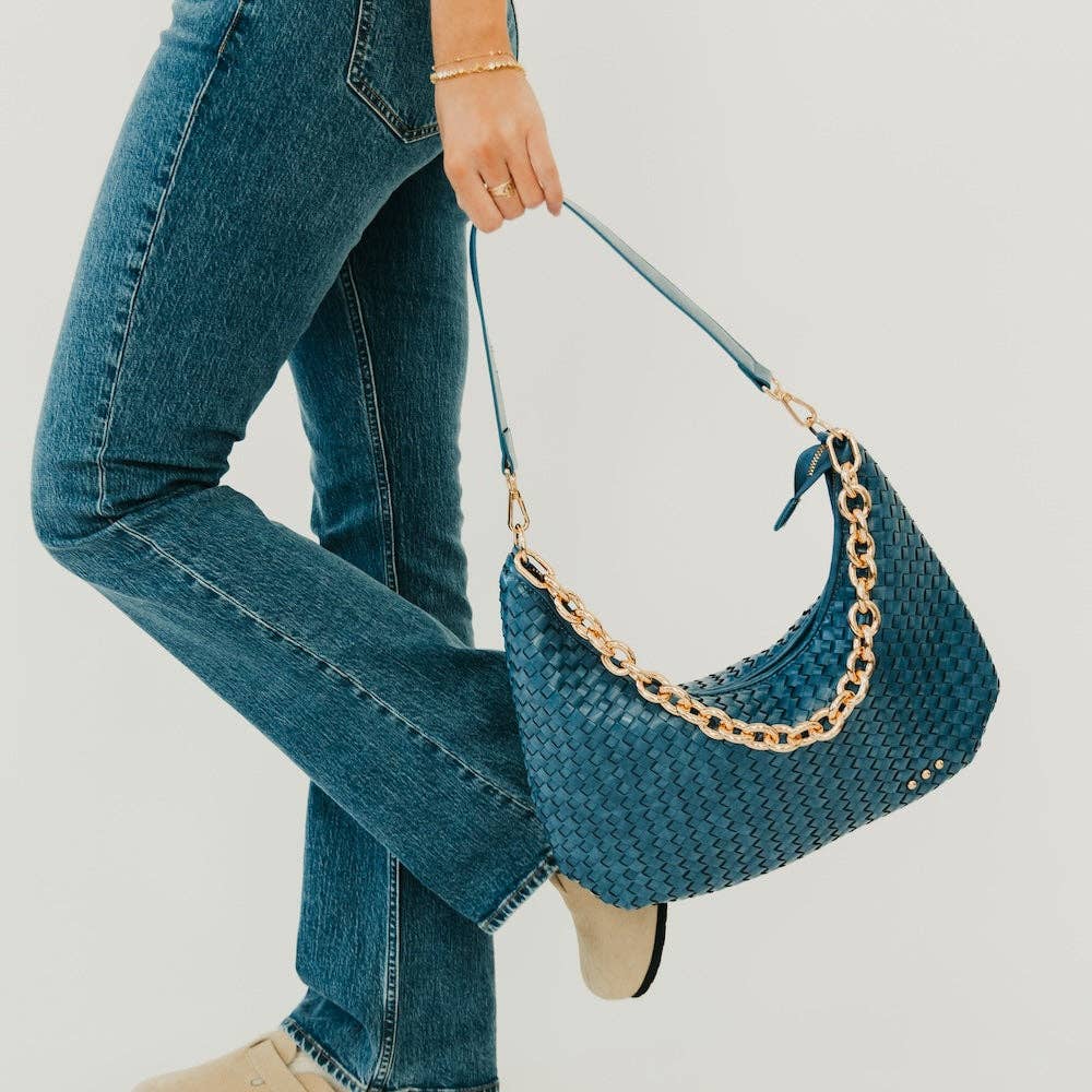 Sienna Slouchy Woven Shoulder Bag - TOP SELLER