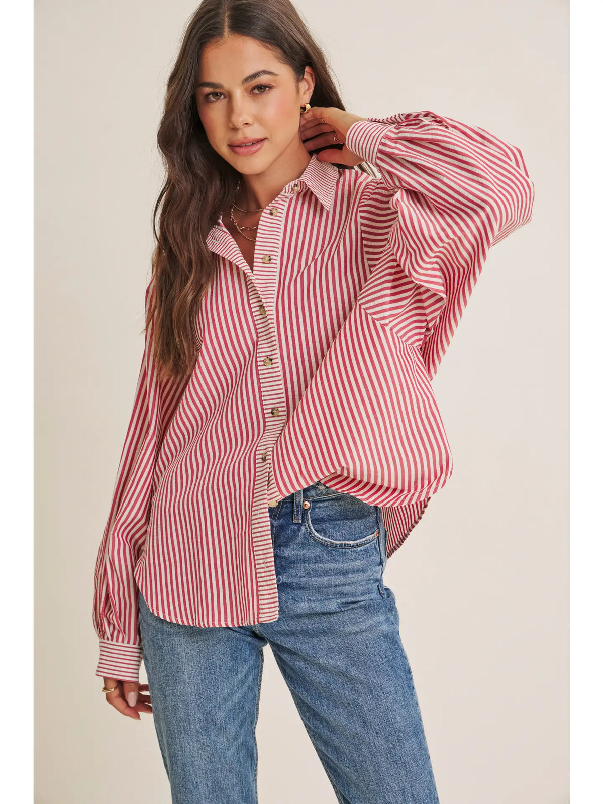 Café Crème Button-Down