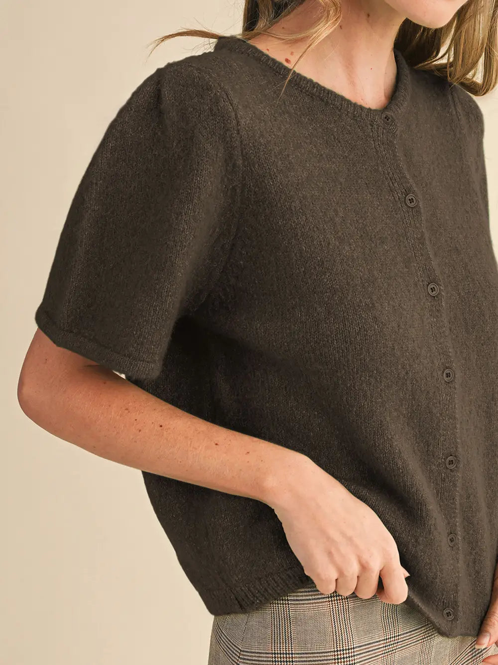 Brynn Puff Sleeve Cardigan
