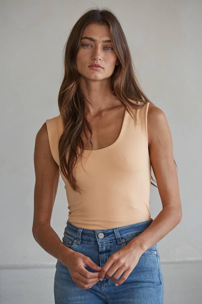Double Layered Seamless Top