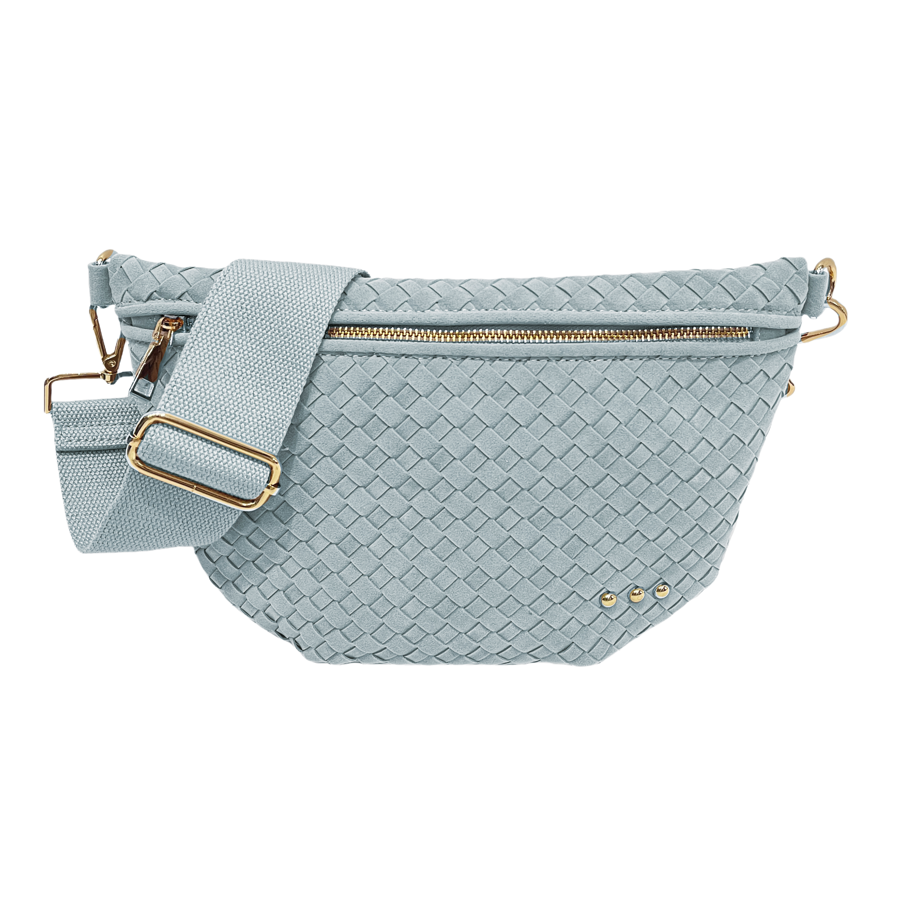 Suede Westlyn Woven Bum Bag