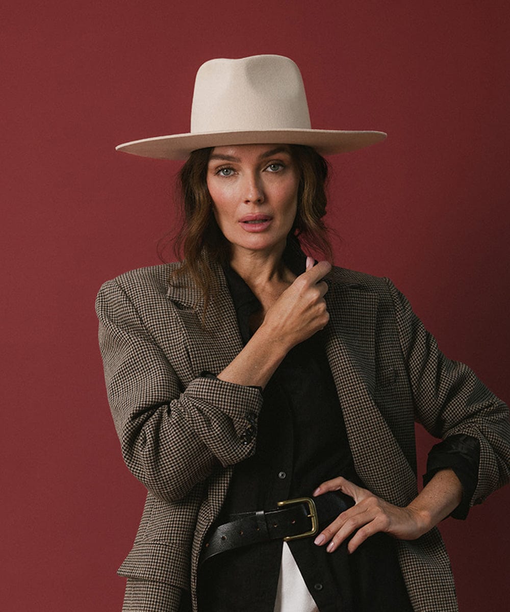 Wesley Wide Brim Fedora by Gigi Pip