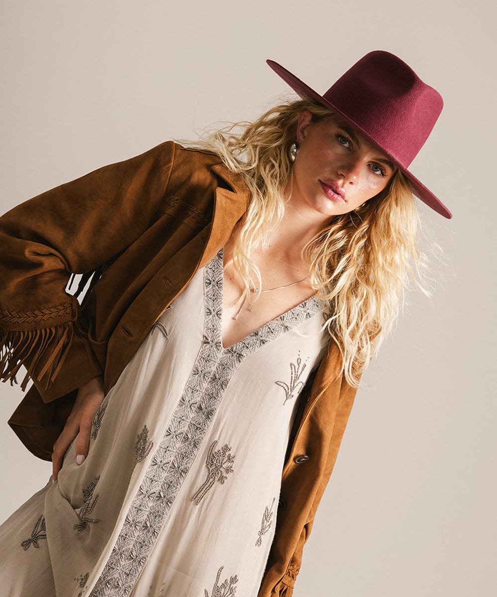 Wesley Wide Brim Fedora by Gigi Pip