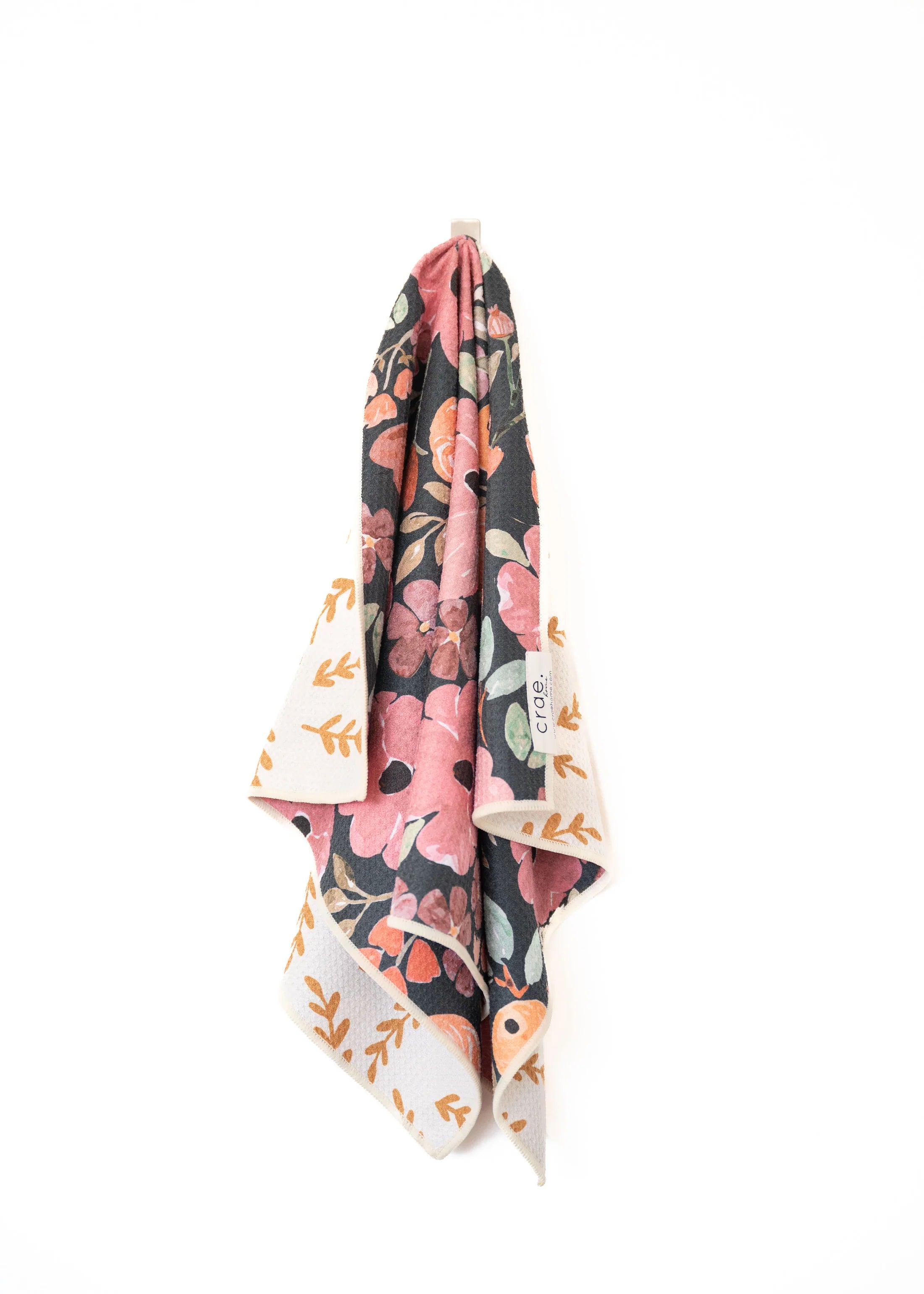 Fern Reversible Hand Towel by crae.