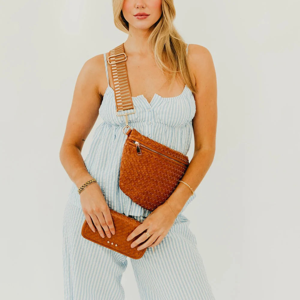 Westlyn Woven Bum Bag by Pretty Simple